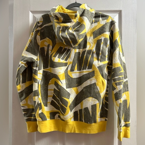 Nike Swoosh All Over Print Men's Hoodie Size Small - Picture 4 of 8